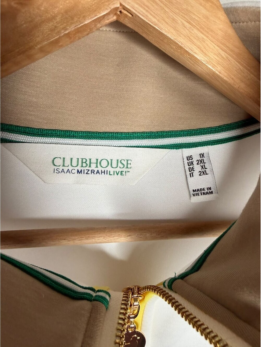 Isaac Mizrahi Live! Clubhouse Color-Block Scuba Knit Jacket Bright White Size 1X - Picture 7 of 7